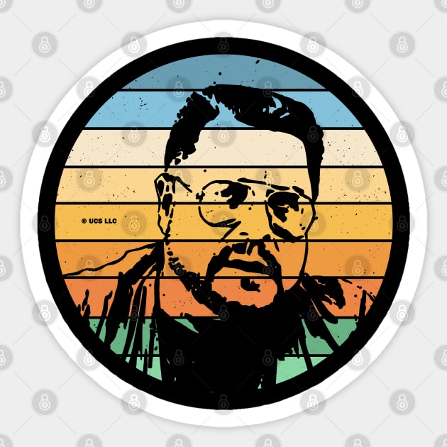 Walter Sobchak Sticker by valentinahramov